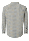 Produktbild f�r 'REDMOND Casual Comfort Fit Hemd Langarm Button Down Kragen Muster gelb'