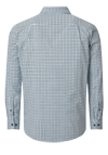Produktbild f�r 'REDMOND Casual Comfort Fit Hemd Langarm Button Down Kragen Muster blau'