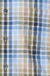 Produktbild fr 'REDMOND Casual Modern Fit Hemd Halbarm Multikaro grn'