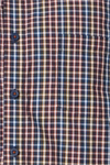 Produktbild fr 'REDMOND Casual Comfort Fit Hemd Halbarm Karo blau'