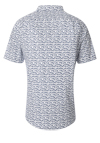 Produktbild fr 'REDMOND Casual Modern Fit Hemd Halbarm Flamingomuster wei'