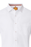 Produktbild fr 'REDMOND Casual Modern Fit Hemd Halbarm Faux wei'
