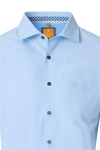 Produktbild fr 'REDMOND Casual Modern Fit Hemd Halbarm Faux hellblau'