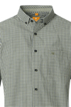 Produktbild fr 'REDMOND Casual Modern Fit Hemd Halbarm Karo grn'