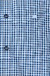 Produktbild fr 'REDMOND Casual Comfort Fit Hemd Halbarm Karo blau'