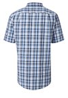 Produktbild fr 'REDMOND Casual Comfort Fit Hemd Halbarm Multikaro blau'