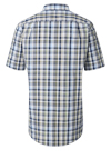 Produktbild fr 'REDMOND Casual Comfort Fit Hemd Halbarm Multikaro grn'
