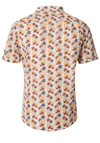 Produktbild fr 'REDMOND Casual Modern Fit Hemd Halbarm Palmenmuster orange'