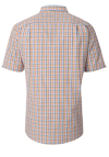 Produktbild fr 'REDMOND Casual Modern Fit Hemd Halbarm Multikaro rot'