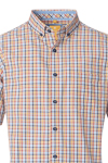 Produktbild fr 'REDMOND Casual Modern Fit Hemd Halbarm Multikaro rot'