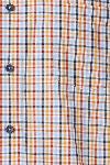 Produktbild fr 'REDMOND Casual Modern Fit Hemd Halbarm Multikaro rot'