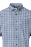 Produktbild fr 'REDMOND Casual Modern Fit Hemd Halbarm Karo blau'