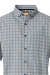 Produktbild fr 'REDMOND Casual Modern Fit Hemd Halbarm Karo grn'