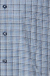 Produktbild fr 'REDMOND Casual Comfort Fit Hemd Halbarm Karo blau'