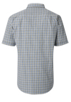Produktbild fr 'REDMOND Casual Comfort Fit Hemd Halbarm Karo grn'