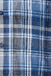 Produktbild fr 'REDMOND Casual Comfort Fit Hemd Halbarm Multikaro blau'