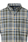 Produktbild fr 'REDMOND Casual Comfort Fit Hemd Halbarm Multikaro grn'