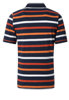 Produktbild fr 'REDMOND Comfort Fit Polo Halbarm Jersey Ringel rot'