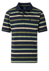 Produktbild fr 'REDMOND Comfort Fit Polo Halbarm Jersey Ringel grn'