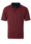 Produktbild fr 'REDMOND Comfort Fit Polo Halbarm Muster rot'