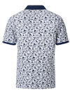 Produktbild fr 'REDMOND Comfort Fit Polo Halbarm Polokragen Muster wei'
