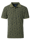 Produktbild fr 'REDMOND Comfort Fit Polo Halbarm Polokragen Muster grn'