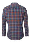 Produktbild fr 'REDMOND Casual Modern Fit Hemd Langarm Button Down Kragen Flanell Karo orange'