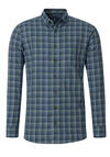 Produktbild fr 'REDMOND Casual Modern Fit Hemd Langarm Button Down Kragen Flanell Karo grn'