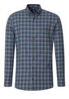 Produktbild fr 'REDMOND Casual Modern Fit Hemd Langarm Button Down Kragen Flanell Karo braun'