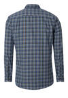 Produktbild fr 'REDMOND Casual Modern Fit Hemd Langarm Button Down Kragen Flanell Karo braun'