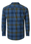 Produktbild fr 'REDMOND Casual Modern Fit Hemd Langarm New Kent Kragen Flanell Karo grn'