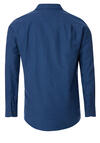 Produktbild fr 'REDMOND Casual Modern Fit Hemd Langarm Button Down Kragen Flanell navy'