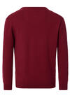 Produktbild fr 'REDMOND Pullover Langarm Rundhalsausschnitt Strick dunkelrot'