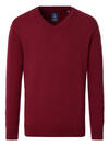 Produktbild fr 'REDMOND Pullover Langarm V-Ausschnitt Strick dunkelrot'