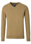 Produktbild fr 'REDMOND Pullover Langarm V-Ausschnitt Strick beige'