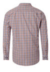 Produktbild fr 'REDMOND Casual Modern Fit Hemd Langarm New Kent Kragen Karo orange'