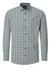 Produktbild fr 'REDMOND Casual Modern Fit Hemd Langarm New Kent Kragen Karo grn'