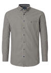 Produktbild fr 'REDMOND Casual Modern Fit Hemd Langarm Button Down Kragen Flanell Karo braun'