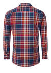 Produktbild fr 'REDMOND Casual Comfort Fit Hemd Langarm New Kent Kragen Karo rot'