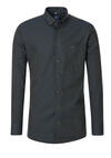 Produktbild fr 'REDMOND Casual Comfort Fit Hemd Langarm Button Down Kragen Flanell grn'
