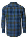 Produktbild fr 'REDMOND Casual Comfort Fit Hemd Langarm New Kent Kragen Flanell Karo grn'