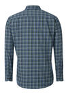 Produktbild fr 'REDMOND Casual Comfort Fit Hemd Langarm Button Down Kragen Flanell Karo grn'