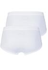 Produktbild fr 'SCHIESSER Sportslip Essentials Cotton Feinripp Doppelpack wei'