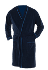 Produktbild f�r '  SCHIESSER Essentials Badem�ntel Bademantel Uni navy 112562/815'