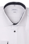 Produktbild fr 'SEIDENSTICKER Shaped Hemd extra langer Arm New Kent Kragen Twill wei'