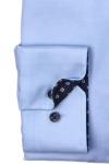 Produktbild fr 'SEIDENSTICKER Shaped Hemd extra langer Arm New Kent Kragen Twill hellblau'