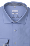 Produktbild fr 'SEIDENSTICKER Regular Performance Hemd Langarm New Kent Kragen Twill hellblau'