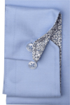 Produktbild fr 'SEIDENSTICKER Regular Hemd extra langer Arm New Kent Kragen Twill hellblau'