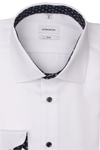Produktbild fr 'SEIDENSTICKER Slim Hemd extra langer Arm New Kent Kragen Twill wei'