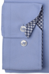 Produktbild fr 'SEIDENSTICKER Slim Performance Hemd Langarm New Kent Kragen Twill hellblau'